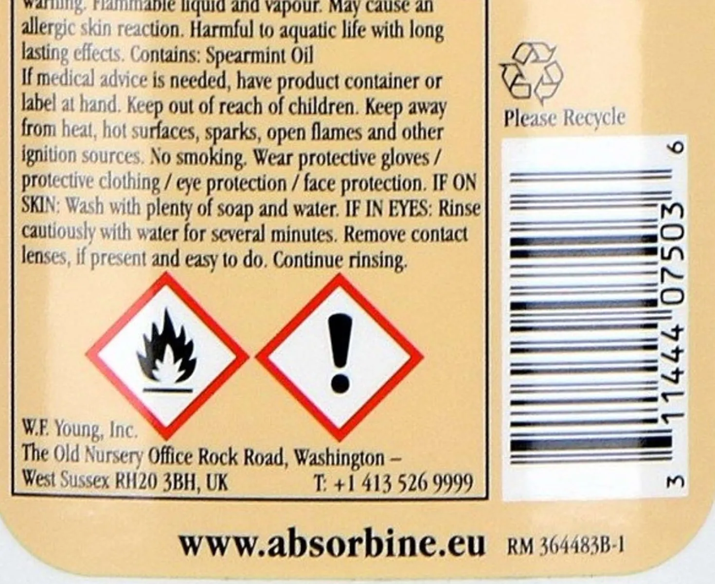 Absorbine Liniment Gel Embrocation