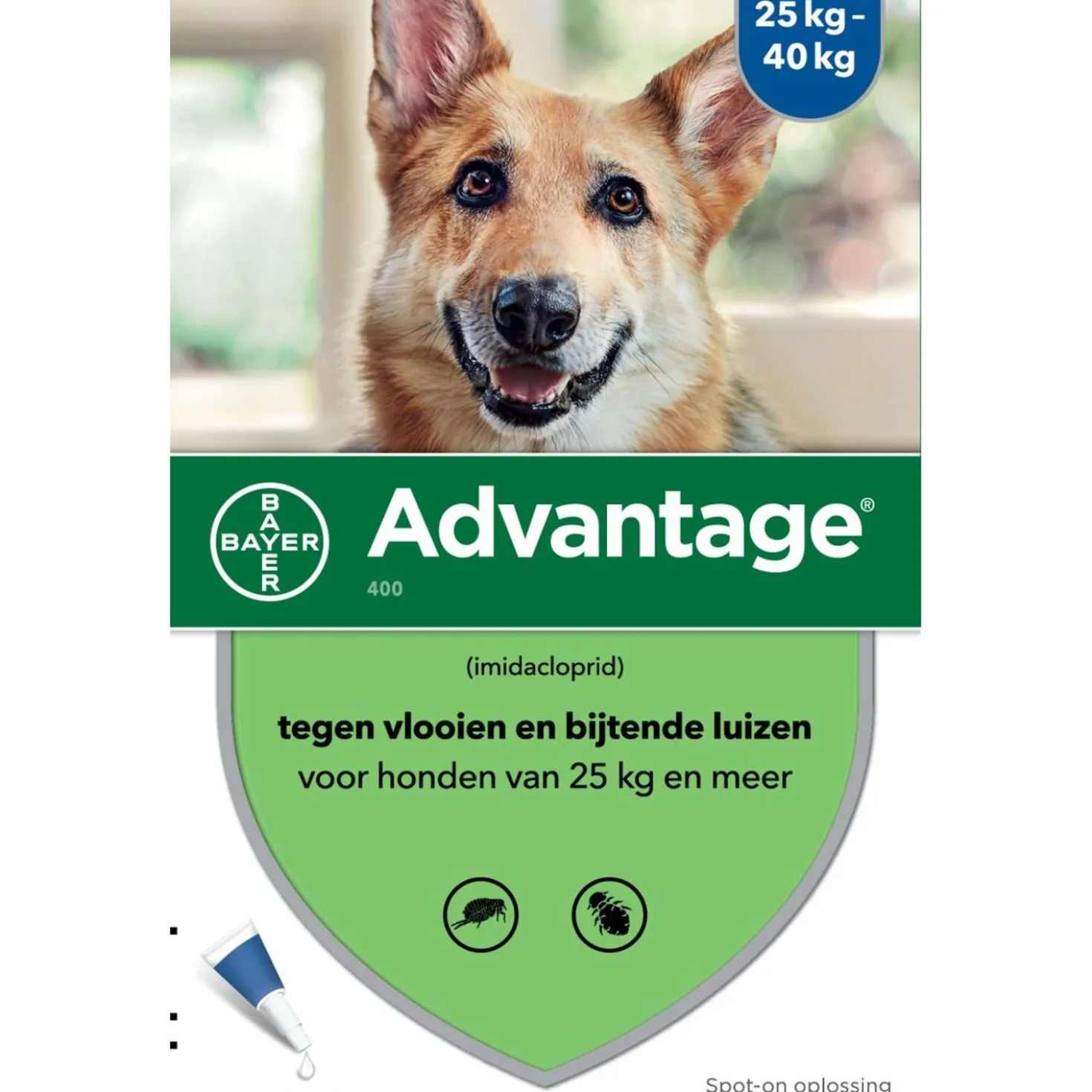 Advantage 400 Spot-On Hond 25-40kg