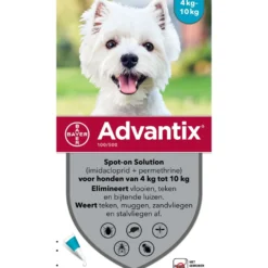 Advantix 100/500 Spot-On Hond 4-10kg