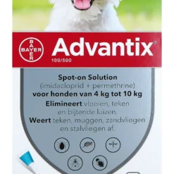 Advantix 100/500 Spot-On Hond 4-10kg