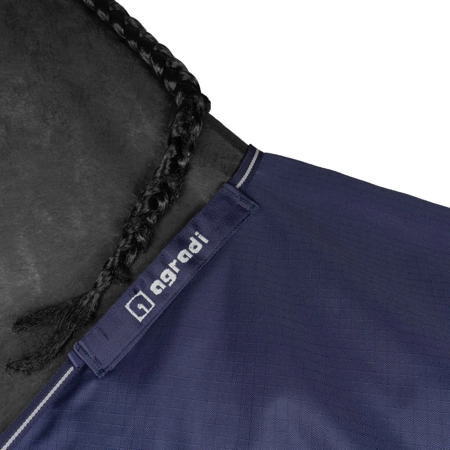 Agradi by Bucas Turnout Rug 0g Navy/Zilver