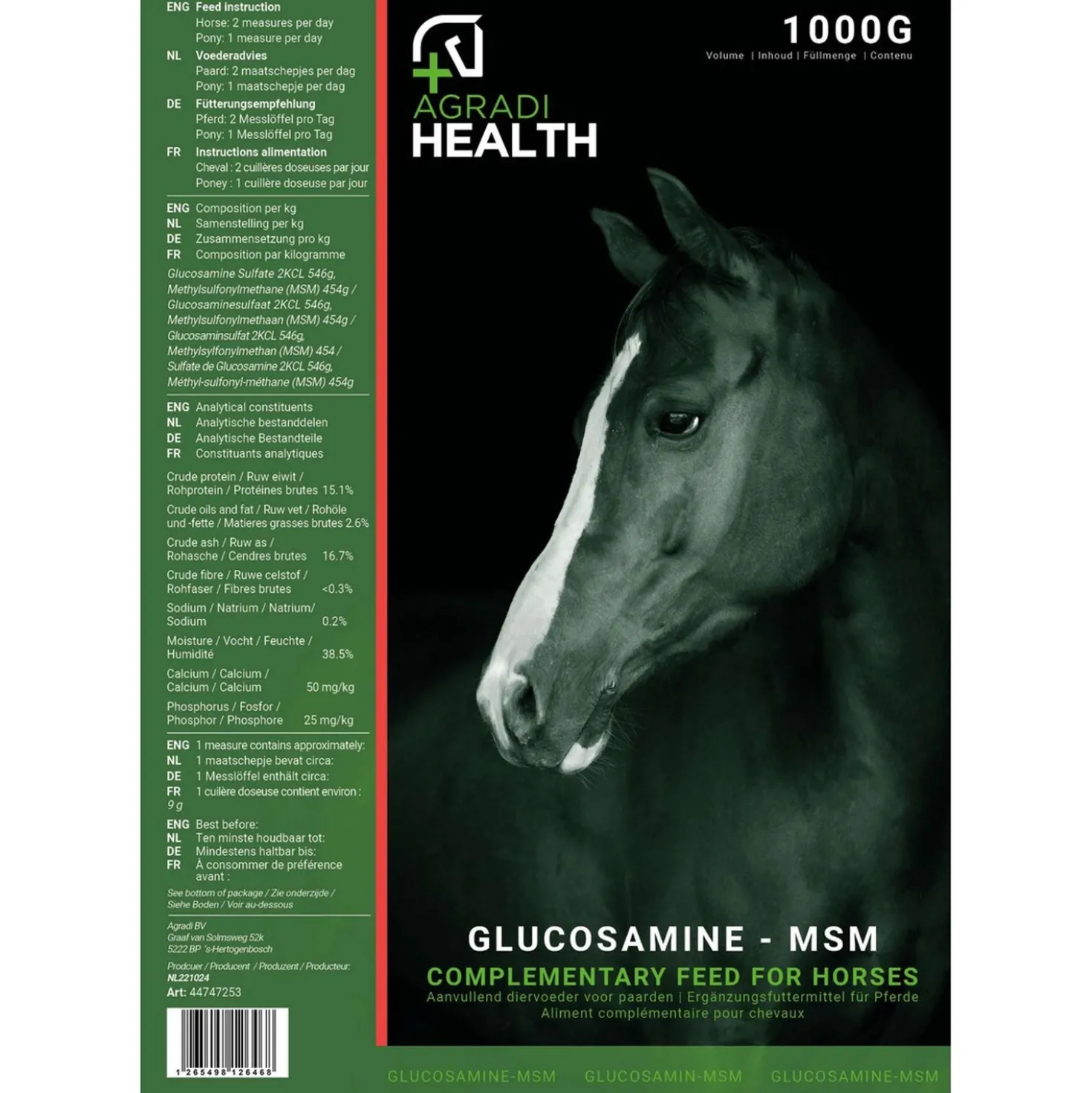 Agradi Health Glucosamine-MSM