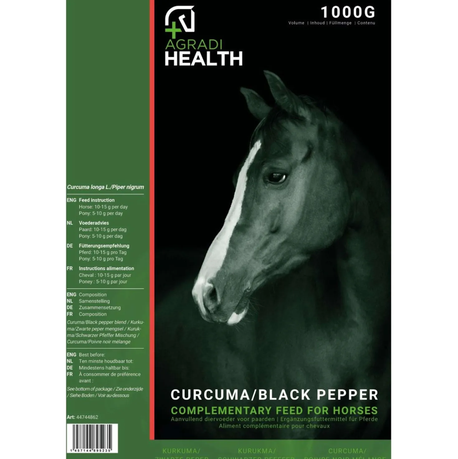 Agradi Health Kurkuma/Zwarte Peper