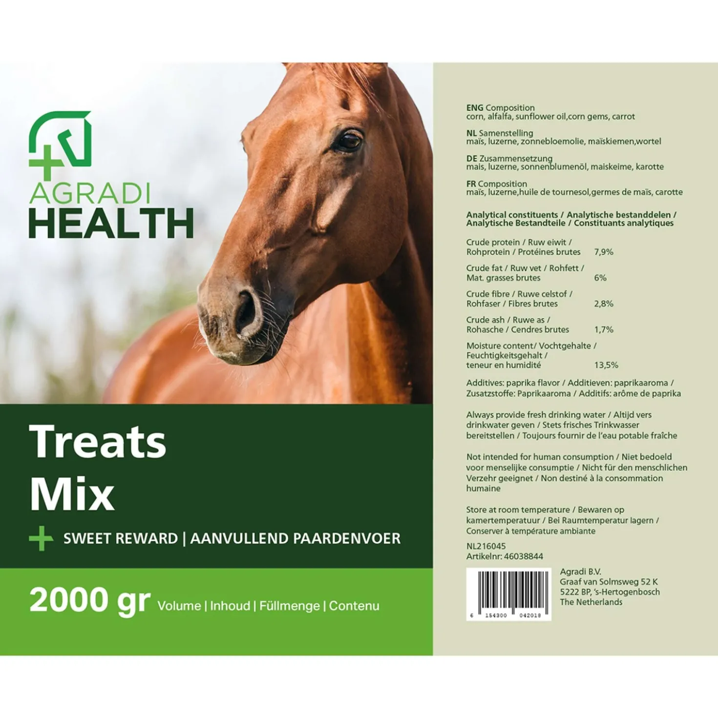Agradi Health Platte Snoepjes Mix