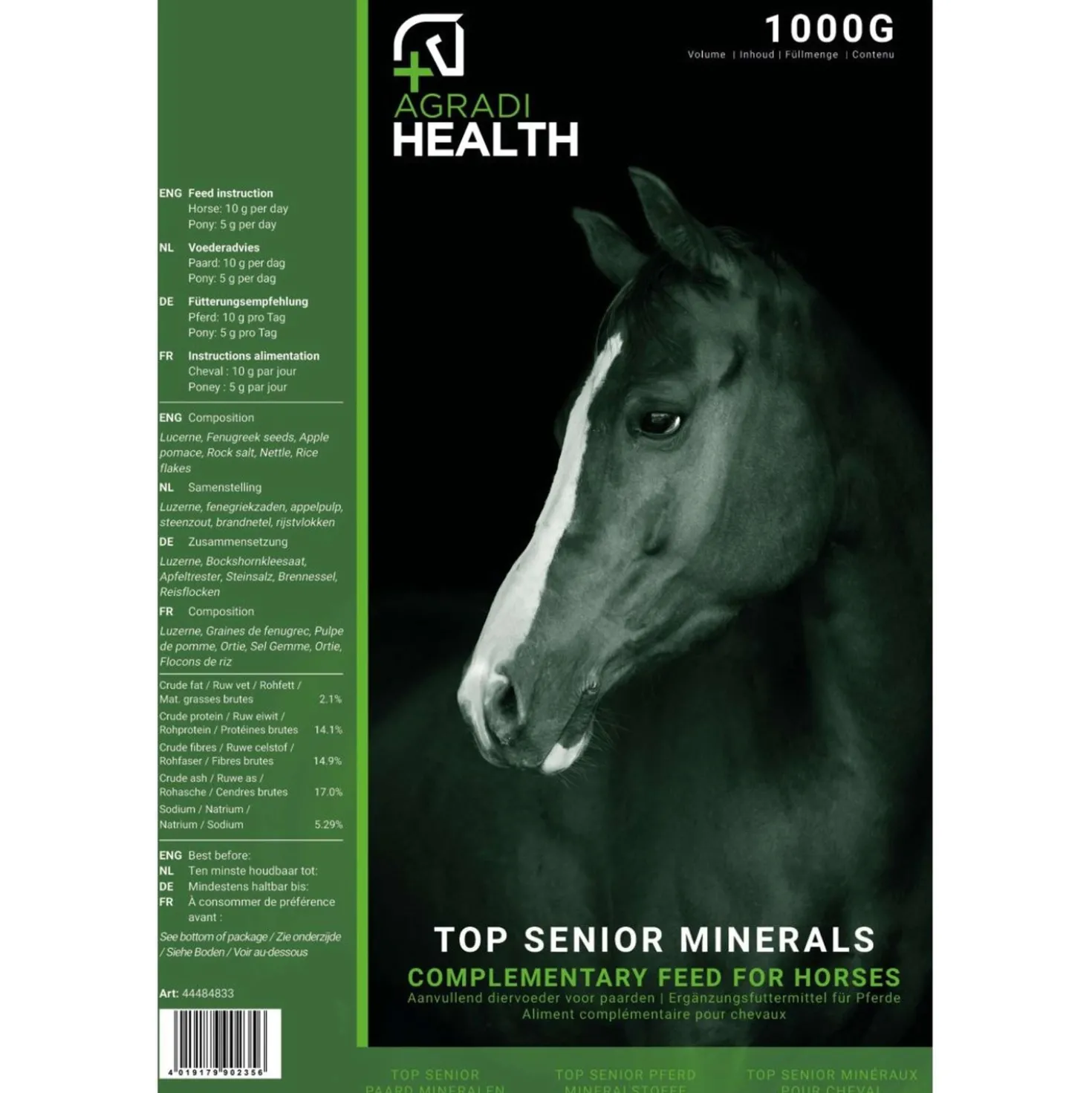 Agradi Health Top Senior Paard Mineralen
