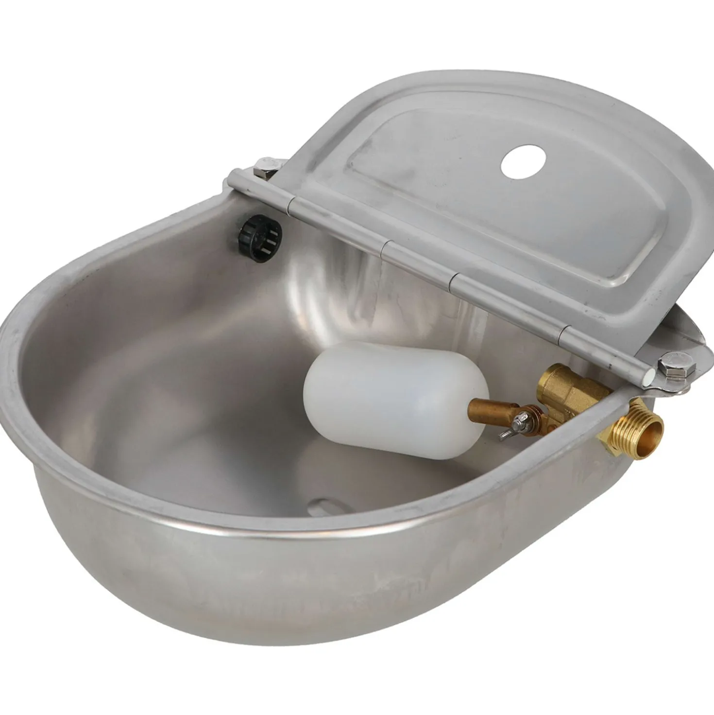 Agradi Horse Drinkbak met Vlotter Stainless Steel