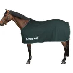 Agradi Horse Fleecedeken Economic Fir Green