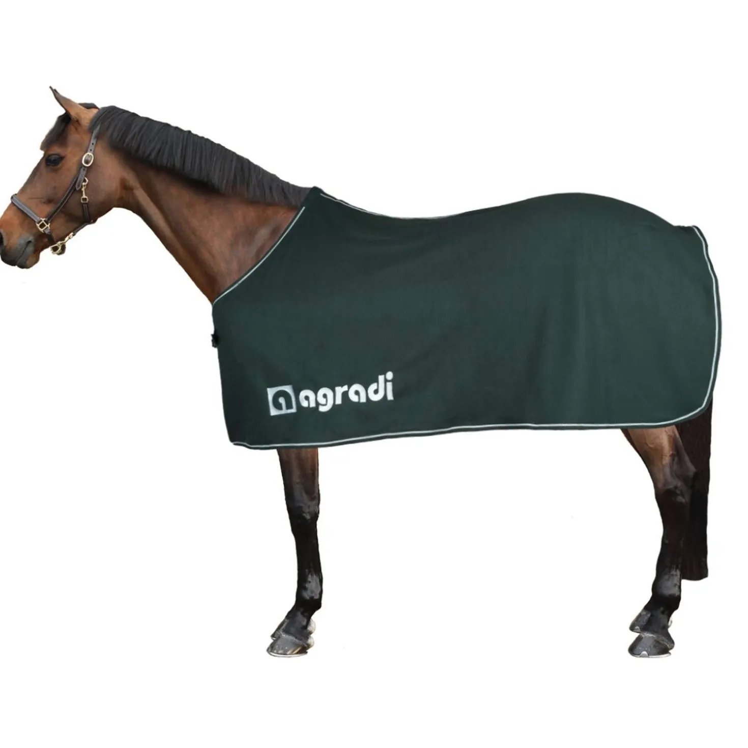 Agradi Horse Fleecedeken Economic Fir Green