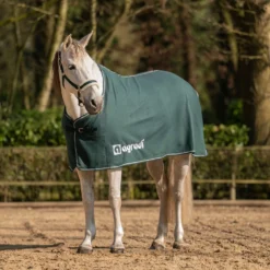 Agradi Horse Fleecedeken Economic Fir Green