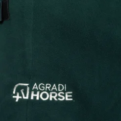 Agradi Horse Fleecedeken Modern Rosé Fir Green