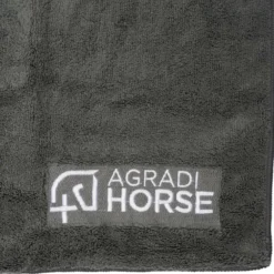 Agradi Horse Handdoekje Microfibre per Paar Grijs