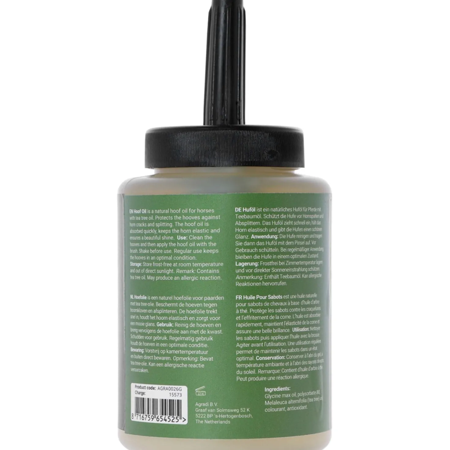 Agradi Horse Hoefolie met Tea Tree