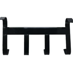 Agradi Horse Hoofdstelhanger met 4 Haken Zwart