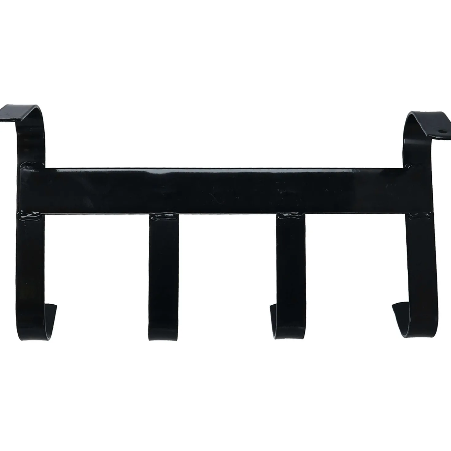 Agradi Horse Hoofdstelhanger met 4 Haken Zwart