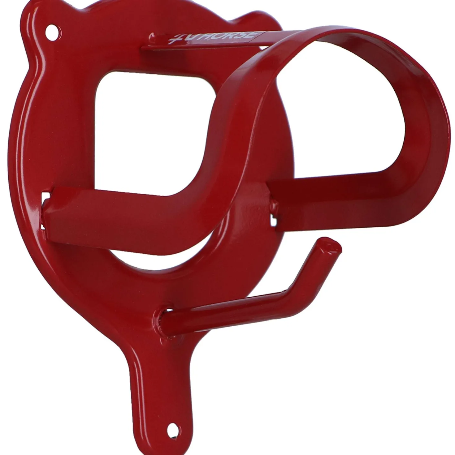 Agradi Horse Hoofdstelhanger Metaal Rood
