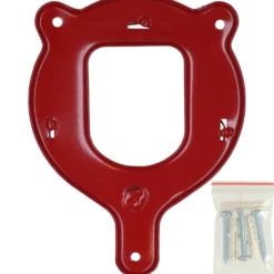 Agradi Horse Hoofdstelhanger Metaal Rood