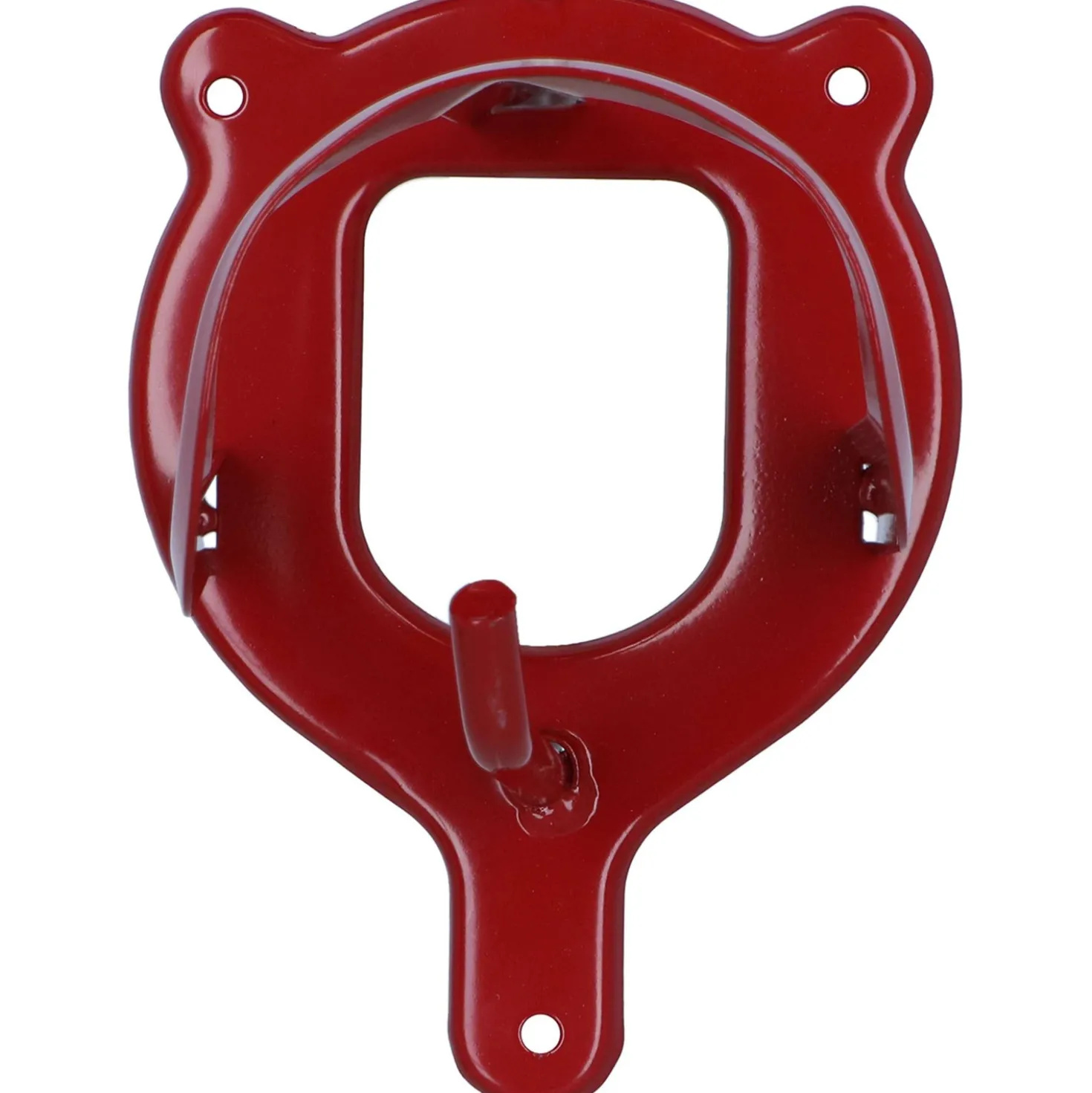 Agradi Horse Hoofdstelhanger Metaal Rood