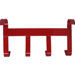 Agradi Horse Hoofdstelhanger met 4 Haken Rood