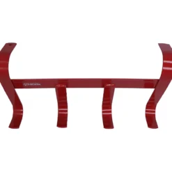 Agradi Horse Hoofdstelhanger met 4 Haken Rood