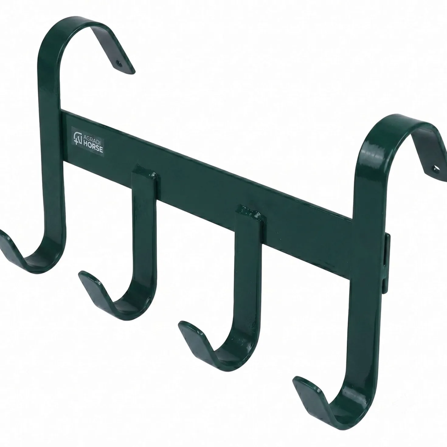 Agradi Horse Hoofdstelhanger met 4 Haken Groen