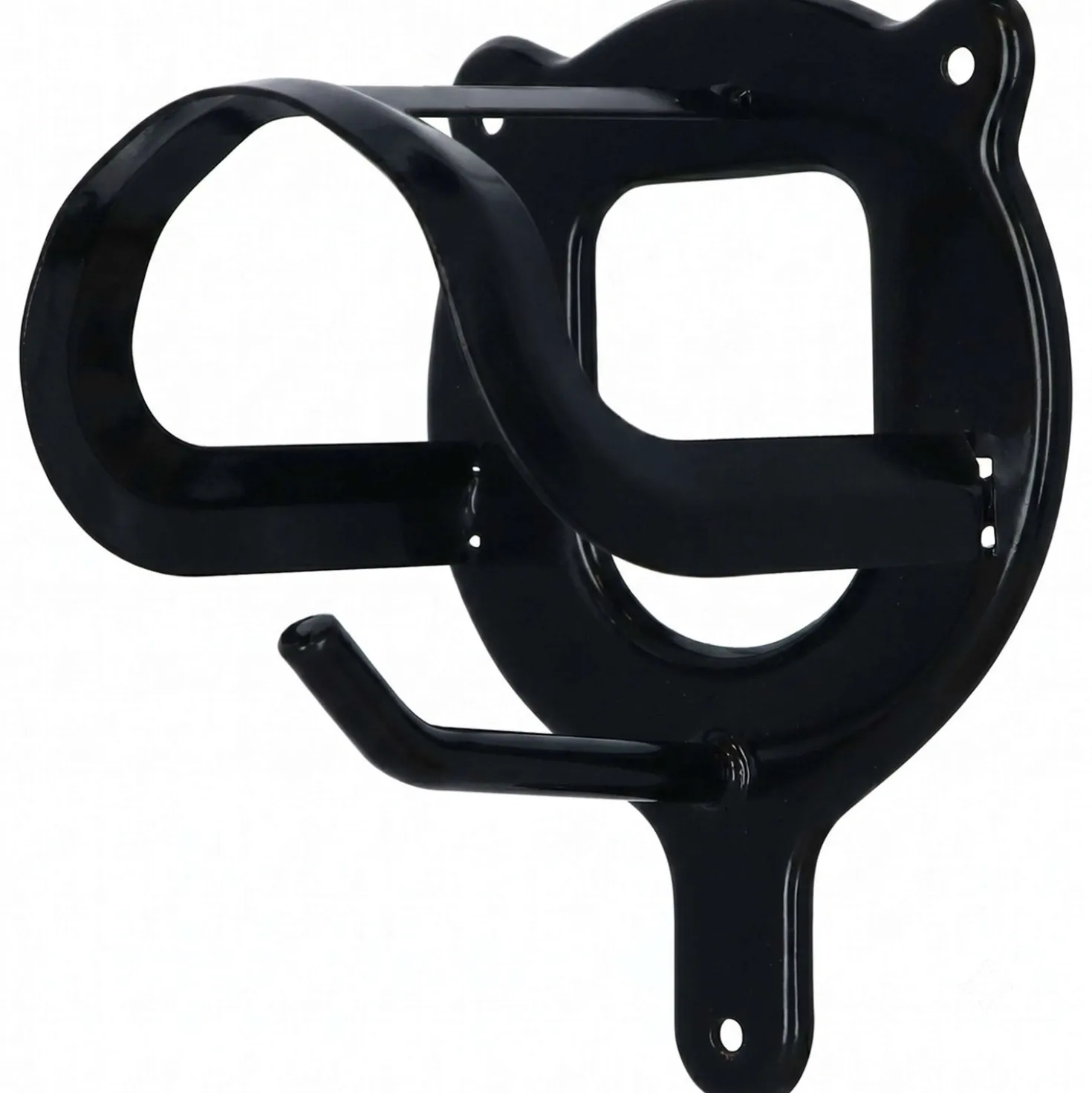 Agradi Horse Hoofdstelhanger Metaal Zwart