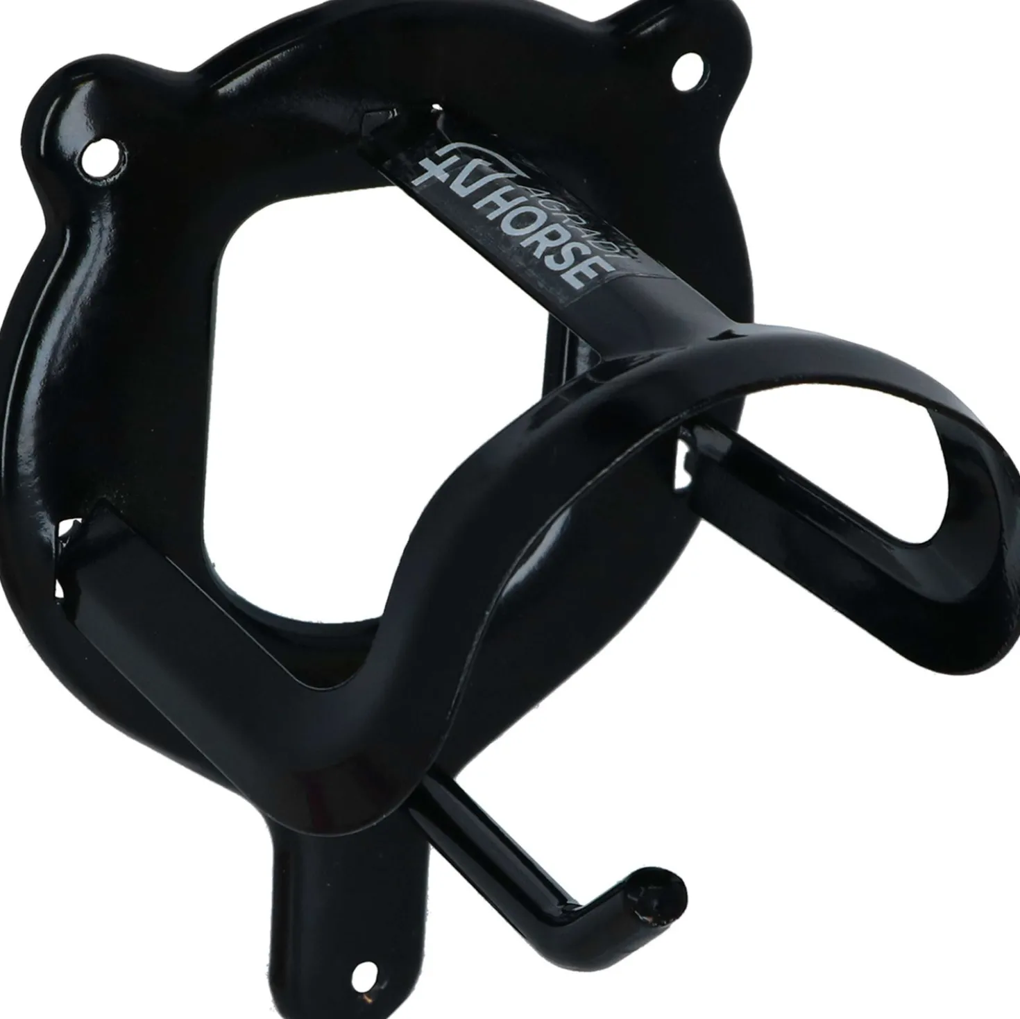 Agradi Horse Hoofdstelhanger Metaal Zwart