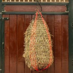 Agradi Horse Hooinet Deluxe Maas 4,5x4,5cm Zwart/Rood