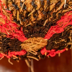 Agradi Horse Hooinet Deluxe Maas 4,5x4,5cm Zwart/Rood