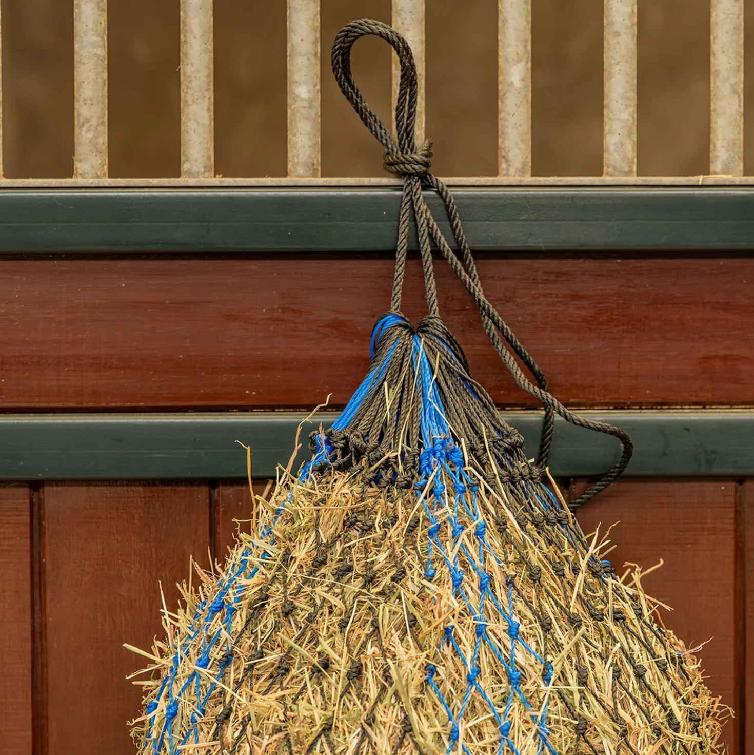 Agradi Horse Hooinet Deluxe Maas 4,5x4,5cm Zwart/Blauw