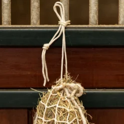 Agradi Horse Hooinet Slow Feeder Mini Maas 3x3cm Wit