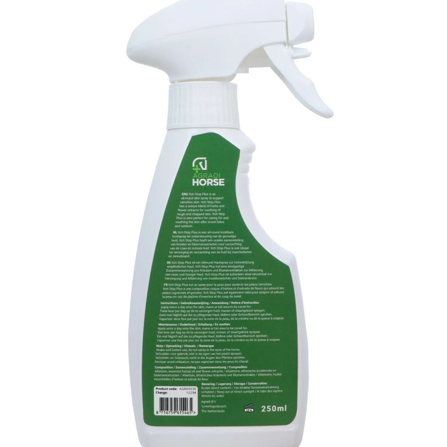 Agradi Horse Itch Stop Plus (itch Stop) Spray