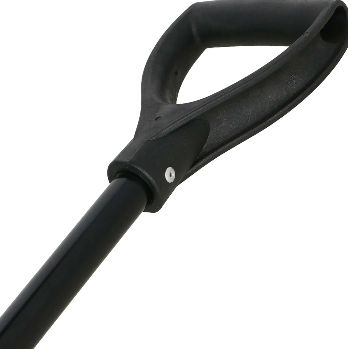 Agradi Horse Metalen Steel D-Grip Zwart