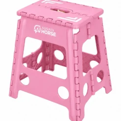 Agradi Horse Opstapje Opvouwbaar Roze