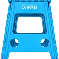 Agradi Horse Opstapje Opvouwbaar Blauw