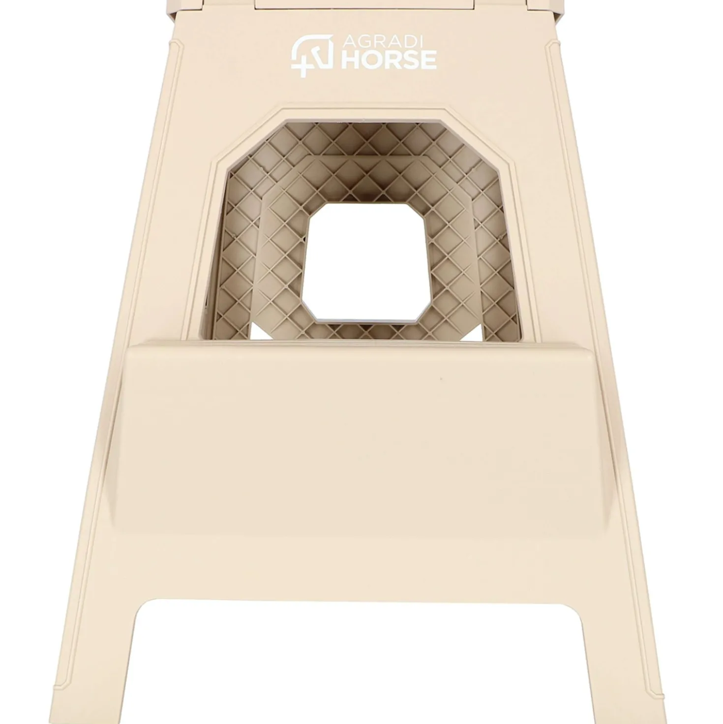 Agradi Horse Opstapkrukje Opvouwbaar Khaki