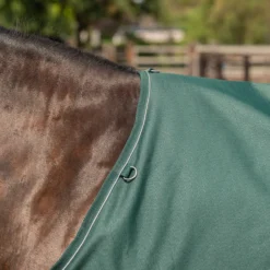 Agradi Horse Outdoordeken 1200D 0gr Reflecterende Bies Groen