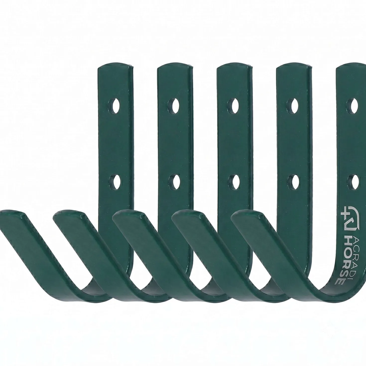 Agradi Horse Stalhaken 5 Stuks Groen