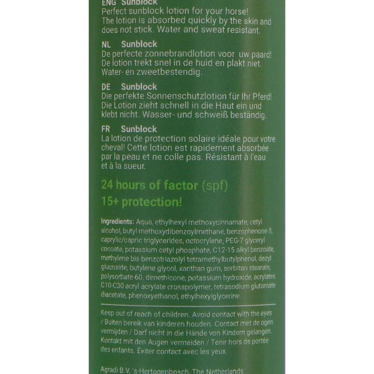Agradi Horse Sunblock Lotion 200ml