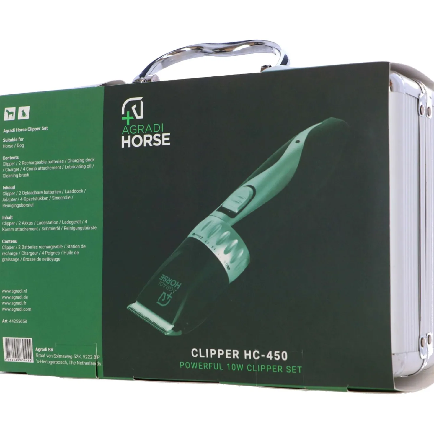 Agradi Horse Tondeuse HC-450 Plus + Koffer