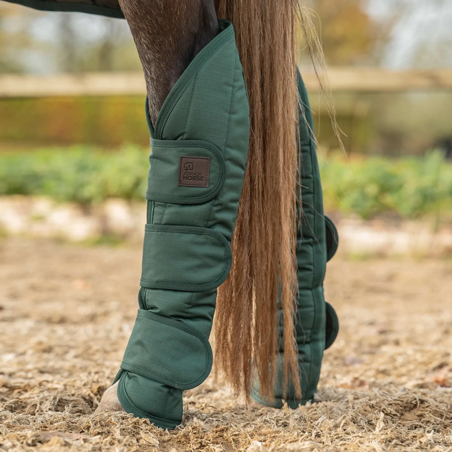 Agradi Horse Transportbeschermers 1200D Groen