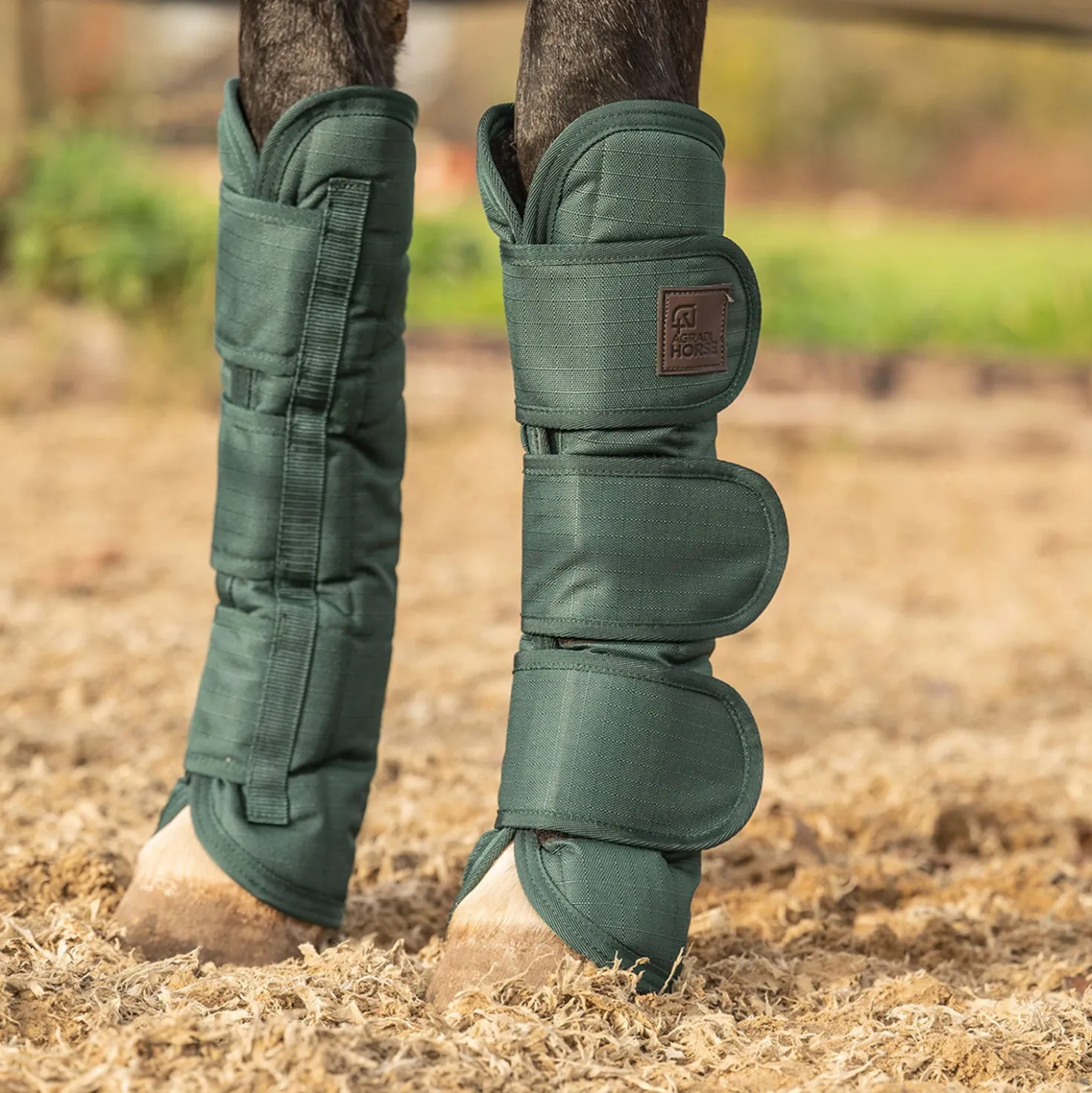 Agradi Horse Transportbeschermers 1200D Groen