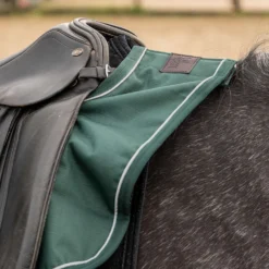 Agradi Horse Uitrijdeken 1200D Reflecterende Bies Groen