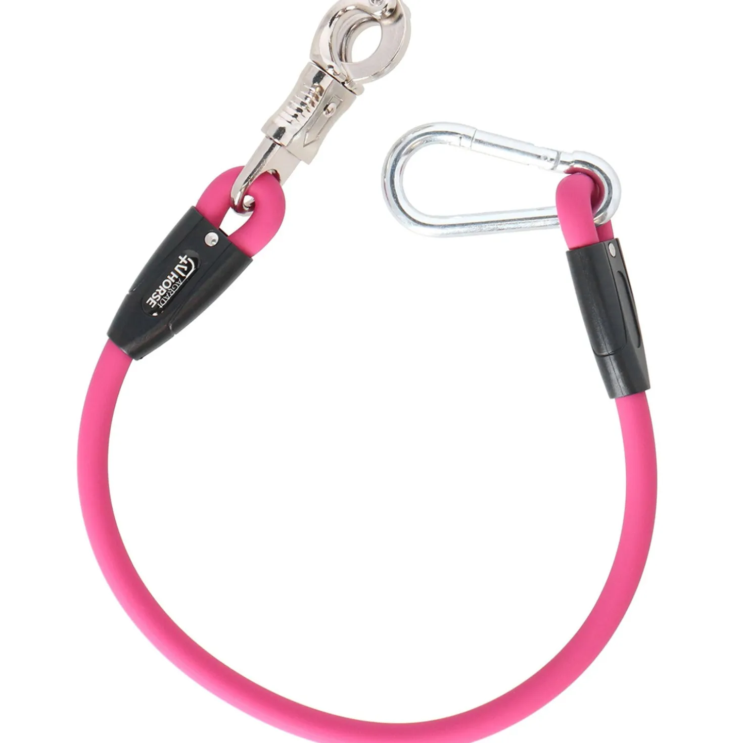 Agradi Horse Vastzetlijn Silicone Hot Pink
