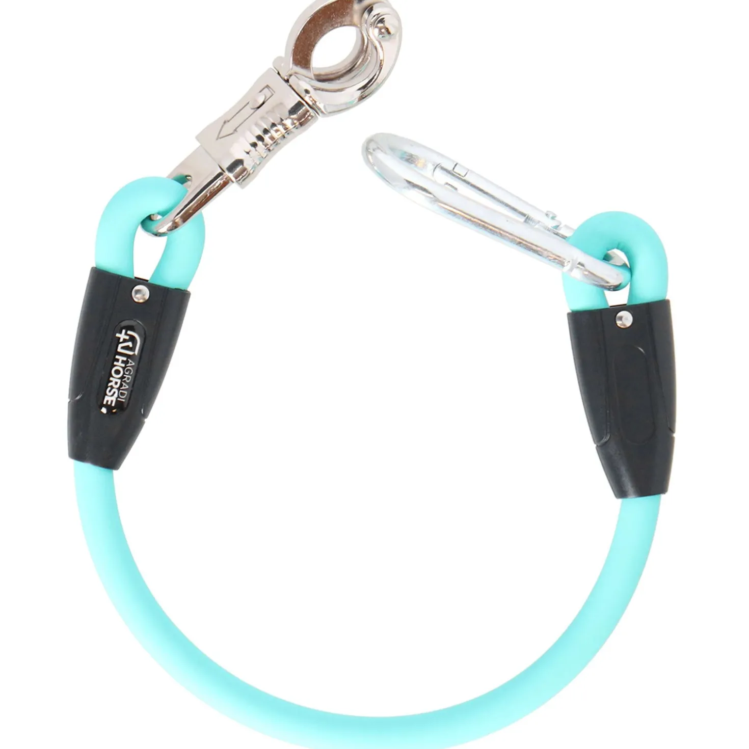 Agradi Horse Vastzetlijn Silicone Aqua
