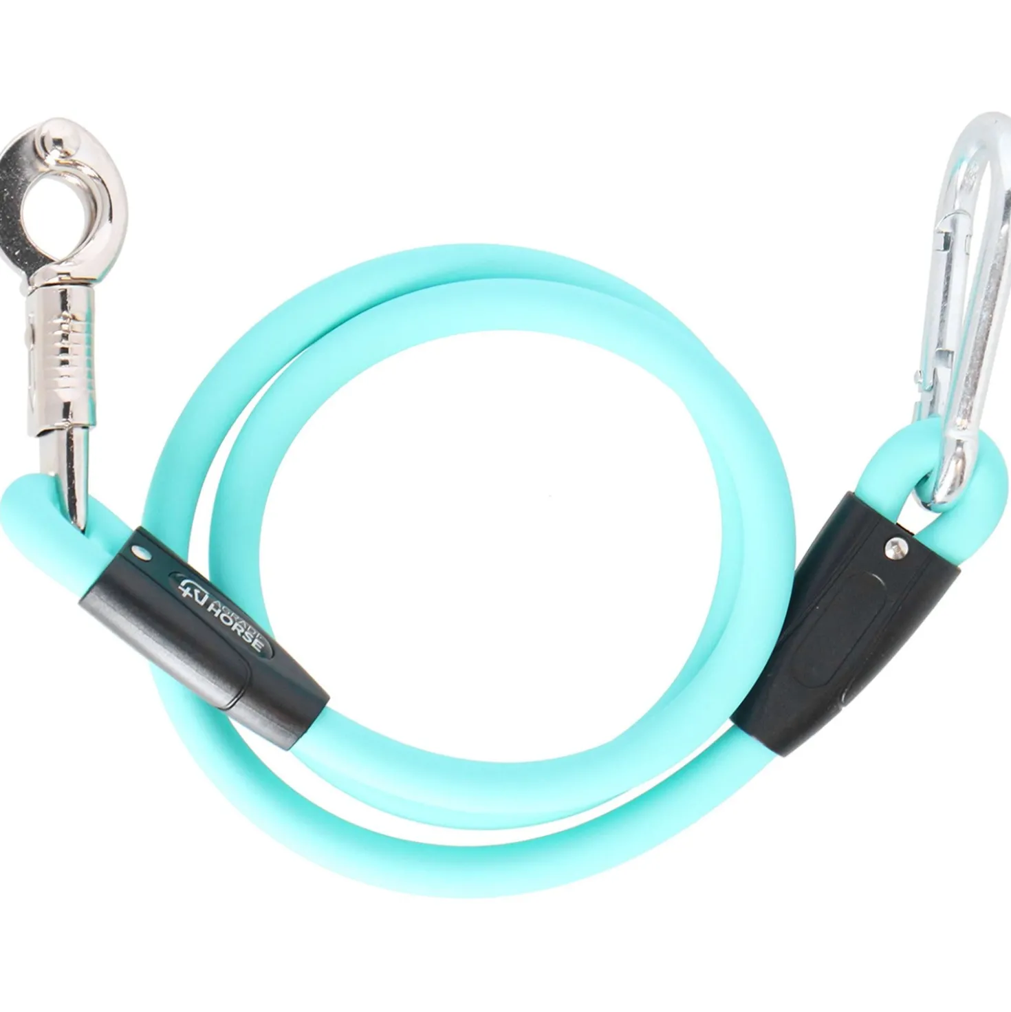 Agradi Horse Vastzetlijn Silicone Aqua