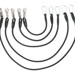 Agradi Horse Vastzetlijn Silicone Zwart