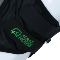 Agradi Horse Vliegenmasker Fine Mesh zonder Oren Zwart