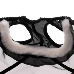 Agradi Horse Vliegenmasker Fine Mesh met Ooruitsparing Zwart
