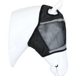 Agradi Horse Vliegenmasker Fine Mesh met Ooruitsparing Zwart