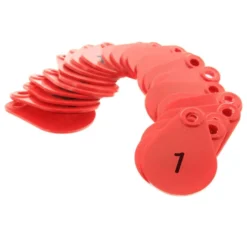 Agradi Nekplaatjes 1-25 Rood